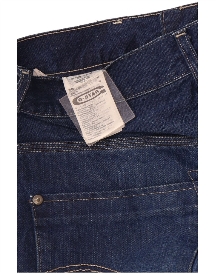 Jeans retos masculinos G-STAR W33 L32 algodão azul