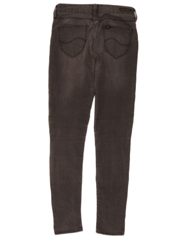 Calça jeans skinny feminina Lee W30 L33 algodão cinza