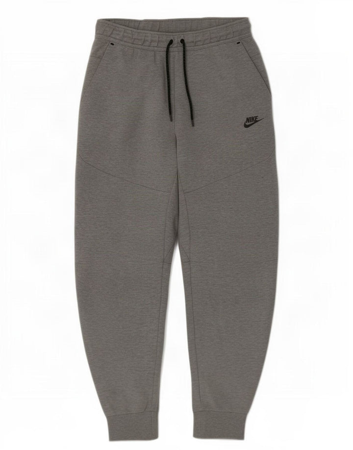 Calça de treino masculina Nike Joggers cinza médio poliéster