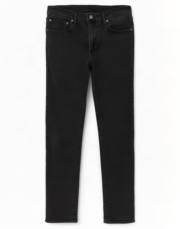 Jeans Levis 511 Slim Masculino W36 L32 Algodão Preto