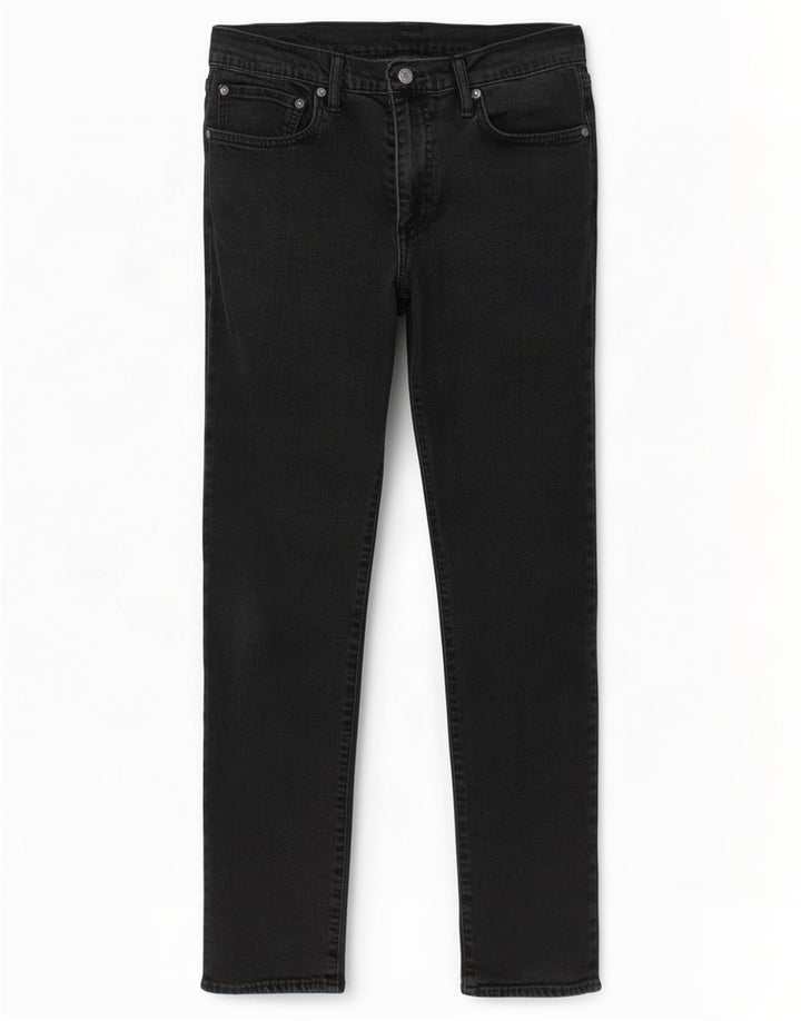Jeans Levis 511 Slim Masculino W36 L32 Algodão Preto