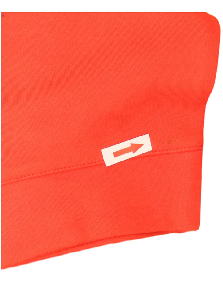 Adidas feminino oversized gráfico moletom jumper reino unido 10 pequeno vermelho