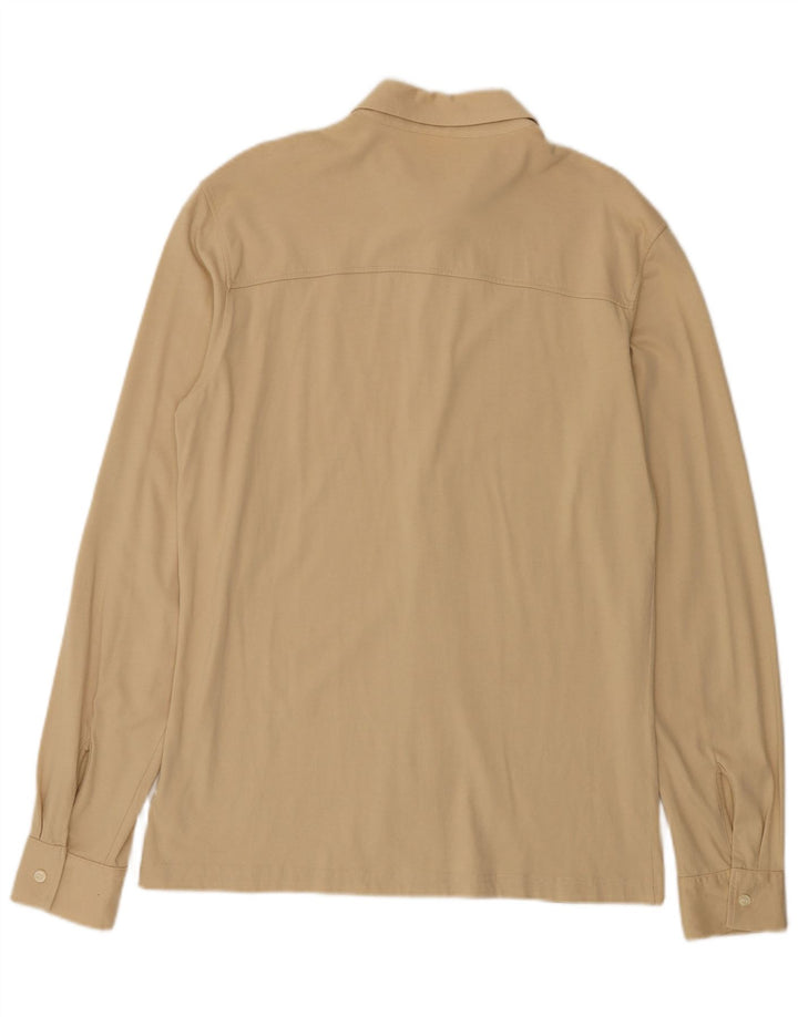 Camisa masculina Gas XL algodão bege