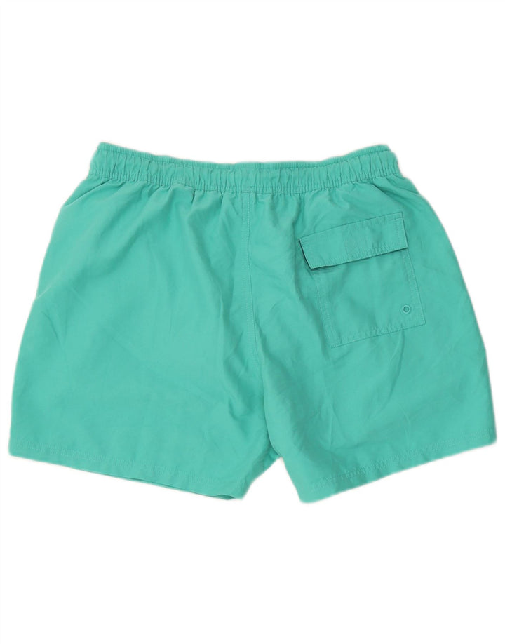 Shorts de natação masculino Marks & Spencer poliéster verde médio