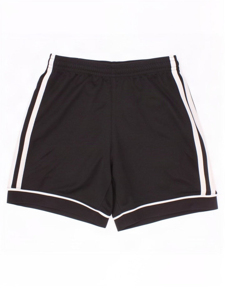 Shorts esportivos Adidas Boys Climalite 9-10 anos preto poliéster