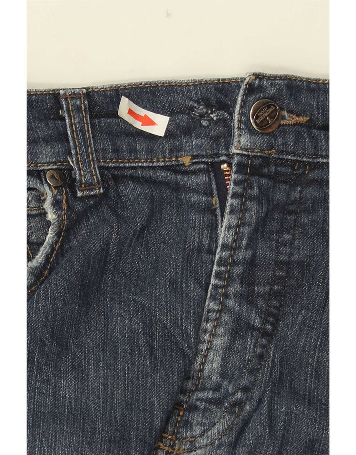 Jeans retos masculinos Trussardi W34 L33 azul