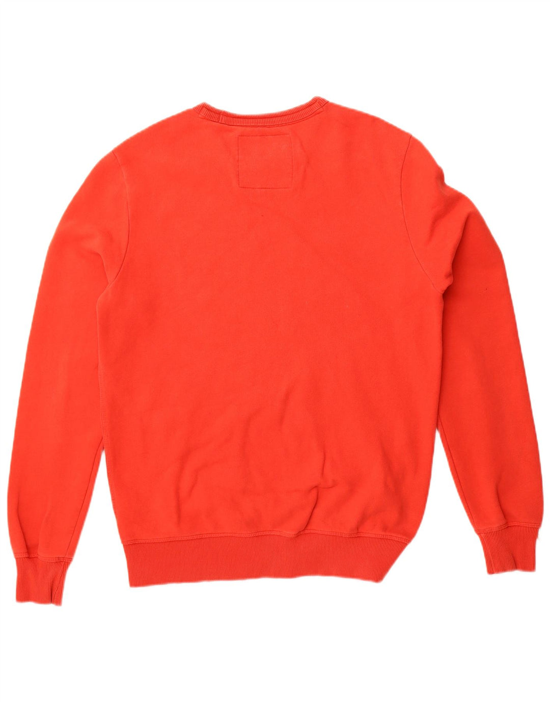 SUPERDRY moletom gráfico masculino jumper grande algodão vermelho