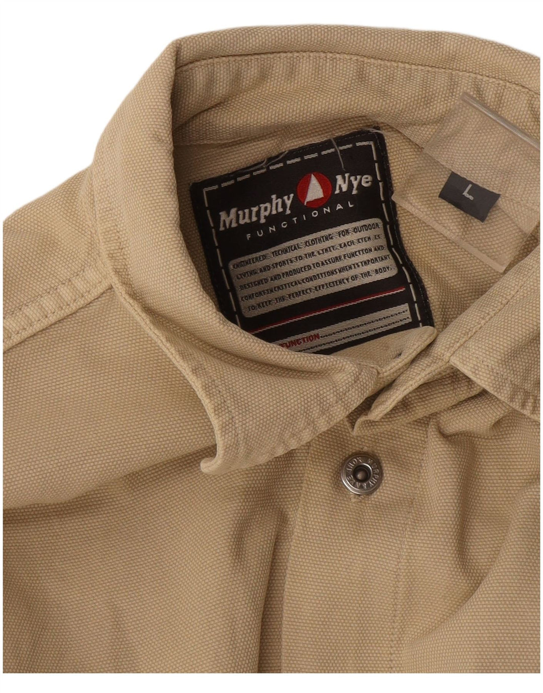 Camisa masculina Murphy & Nye grande bege