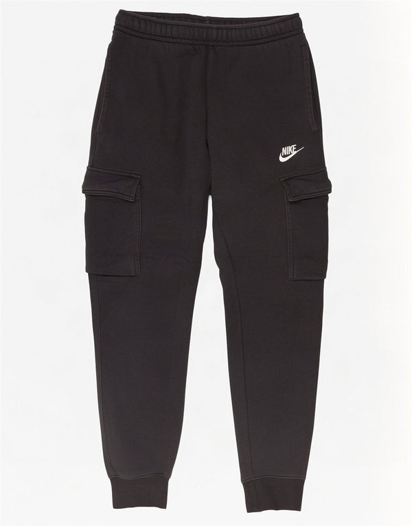 Nike Mens Cargo Calças de treino Joggers XS algodão preto