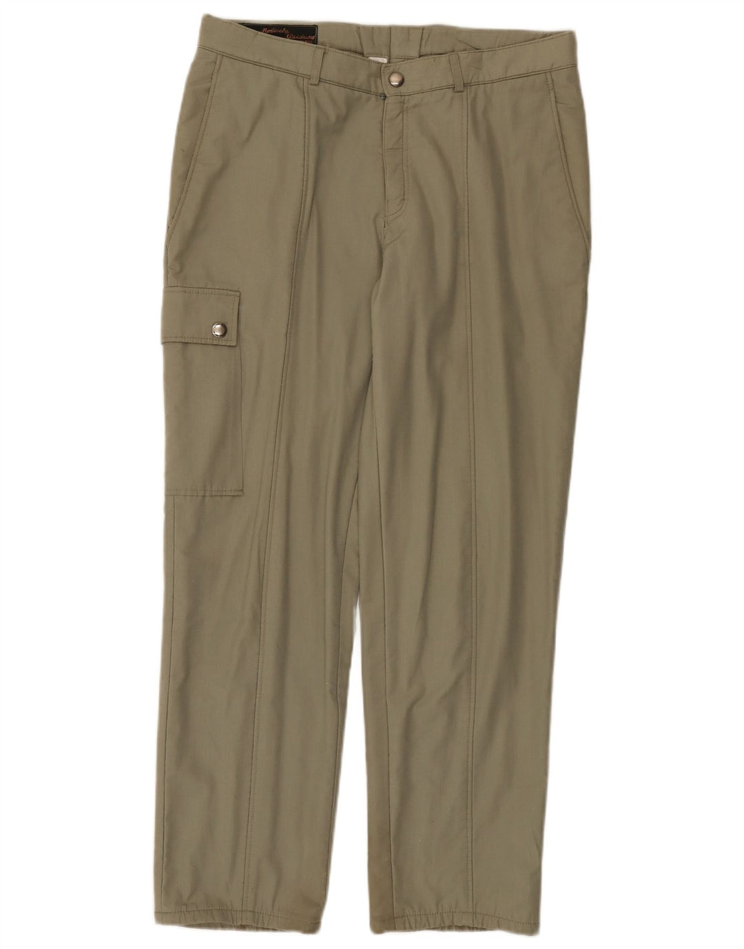 Calça cargo reta masculina VINTAGE W32 L29 cáqui