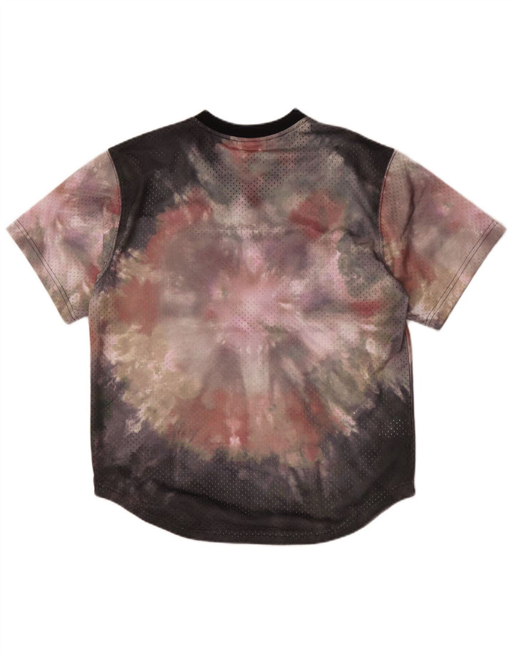 Camiseta gráfica masculina Mitchell & Ness UK 44 grande multicolorida