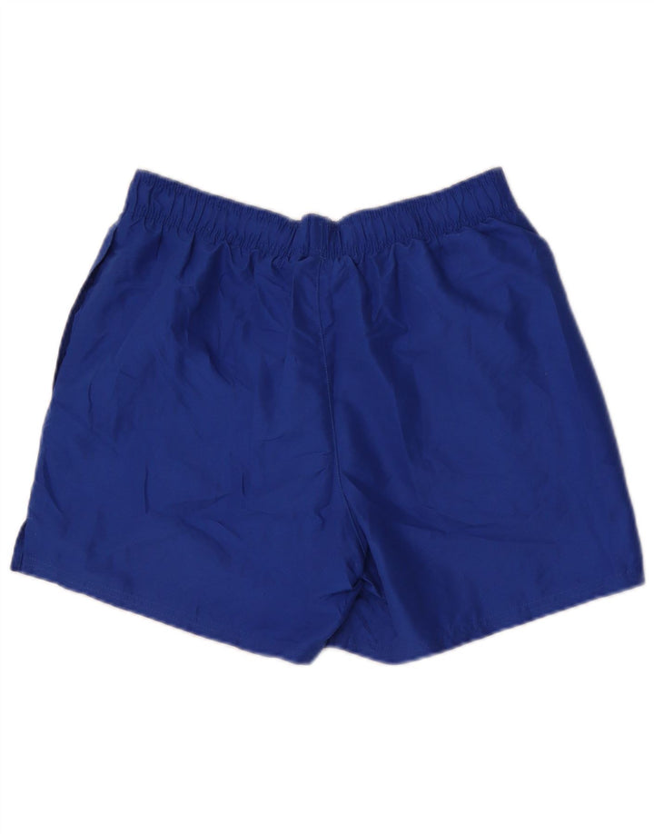 Shorts esportivos masculinos Nike médio azul poliéster