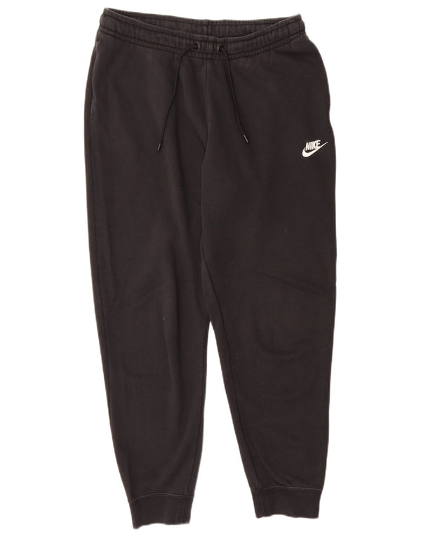 Nike Mens Treino Calças Joggers Médio Algodão Preto