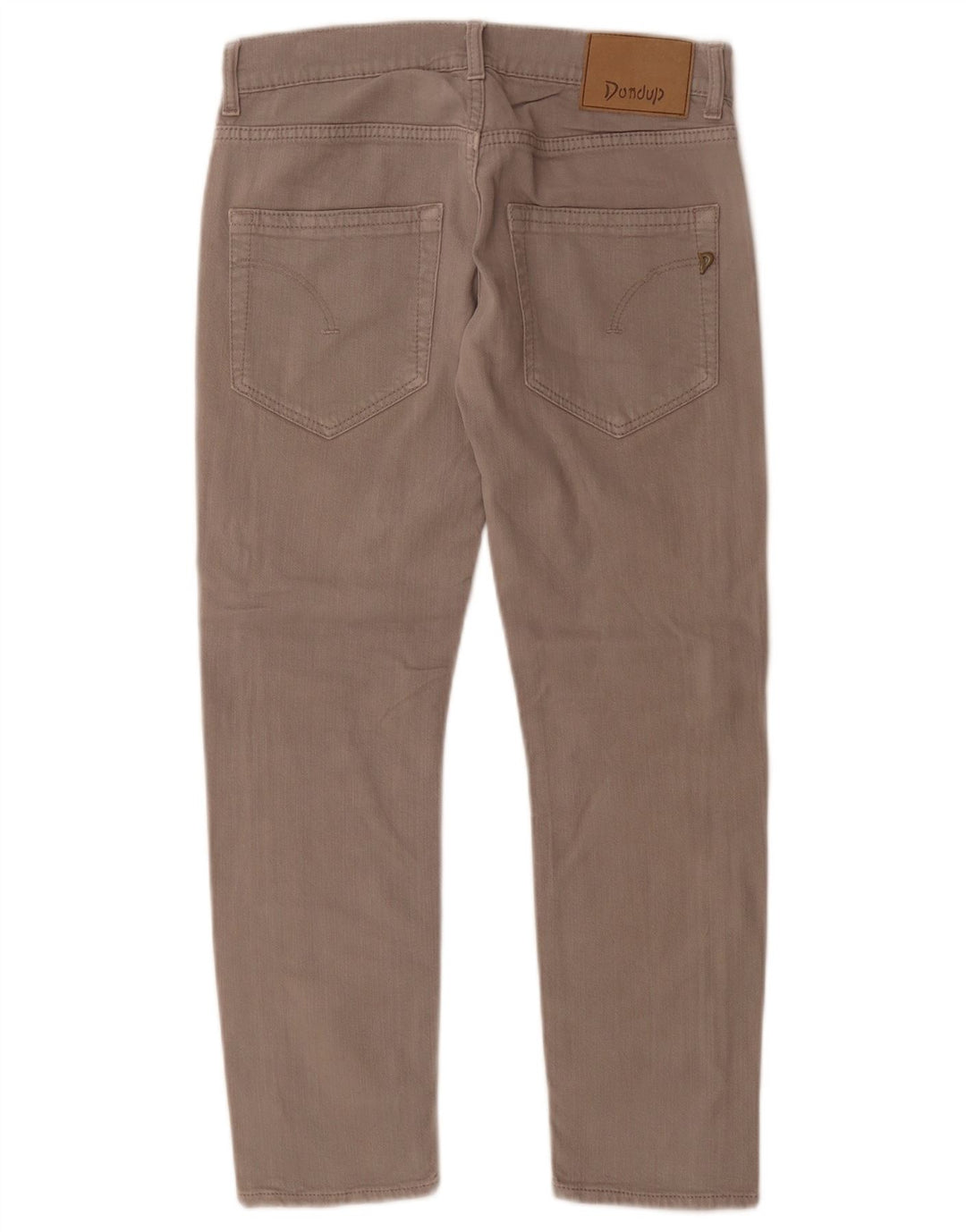 Dondup Womens Crop Slim Jeans W27 L26 Algodão Cinza