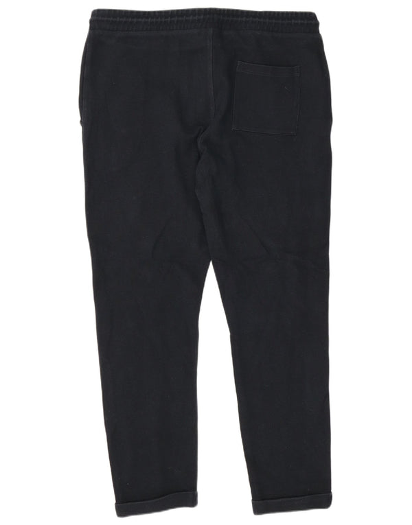 Calça masculina reta casual Marks & Spencer grande W36 L28 azul marinho