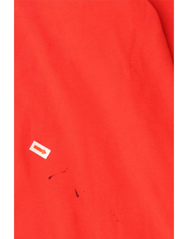 Suéter masculino JOOP com gola redonda, grande algodão vermelho