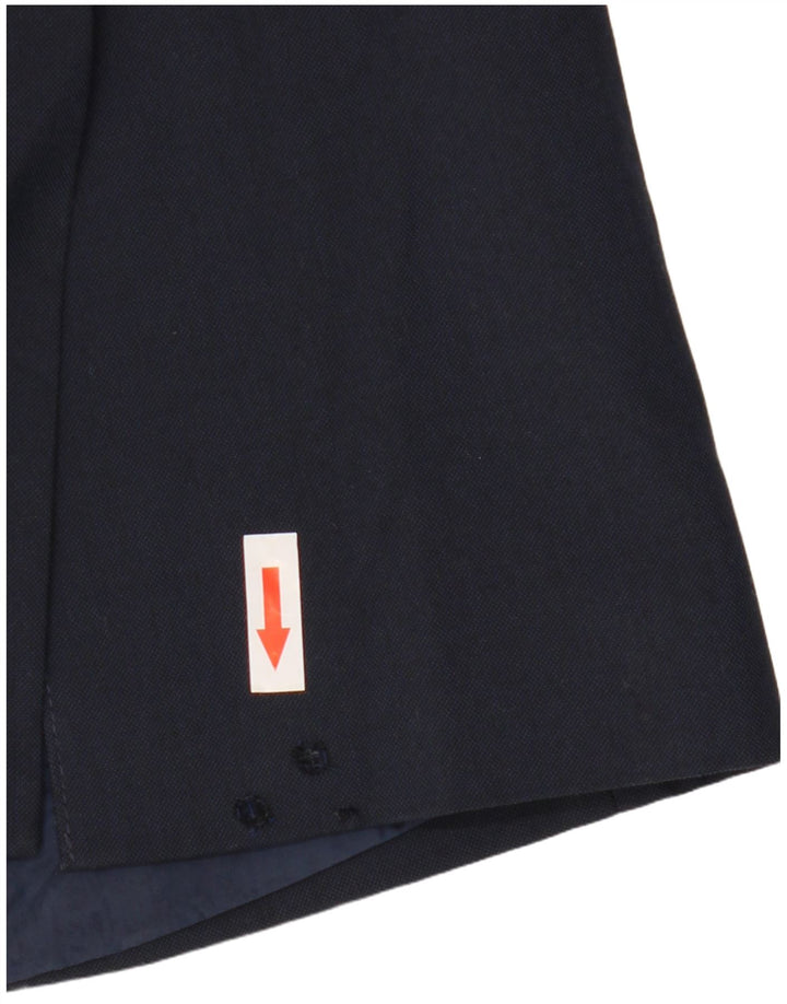Jaqueta Blazer Slim Masculina de 2 Botões Marks & Spencer Reino Unido 38 Azul Marinho Médio