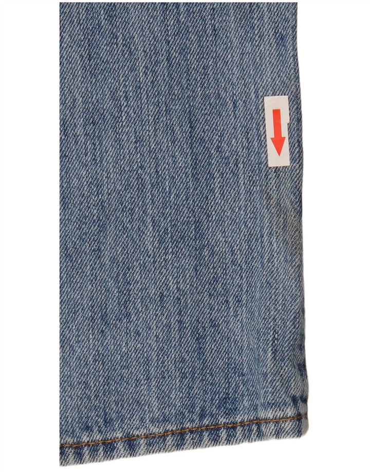 Levi's Masculino 501 Straight Jeans W34 L34 Azul Algodão