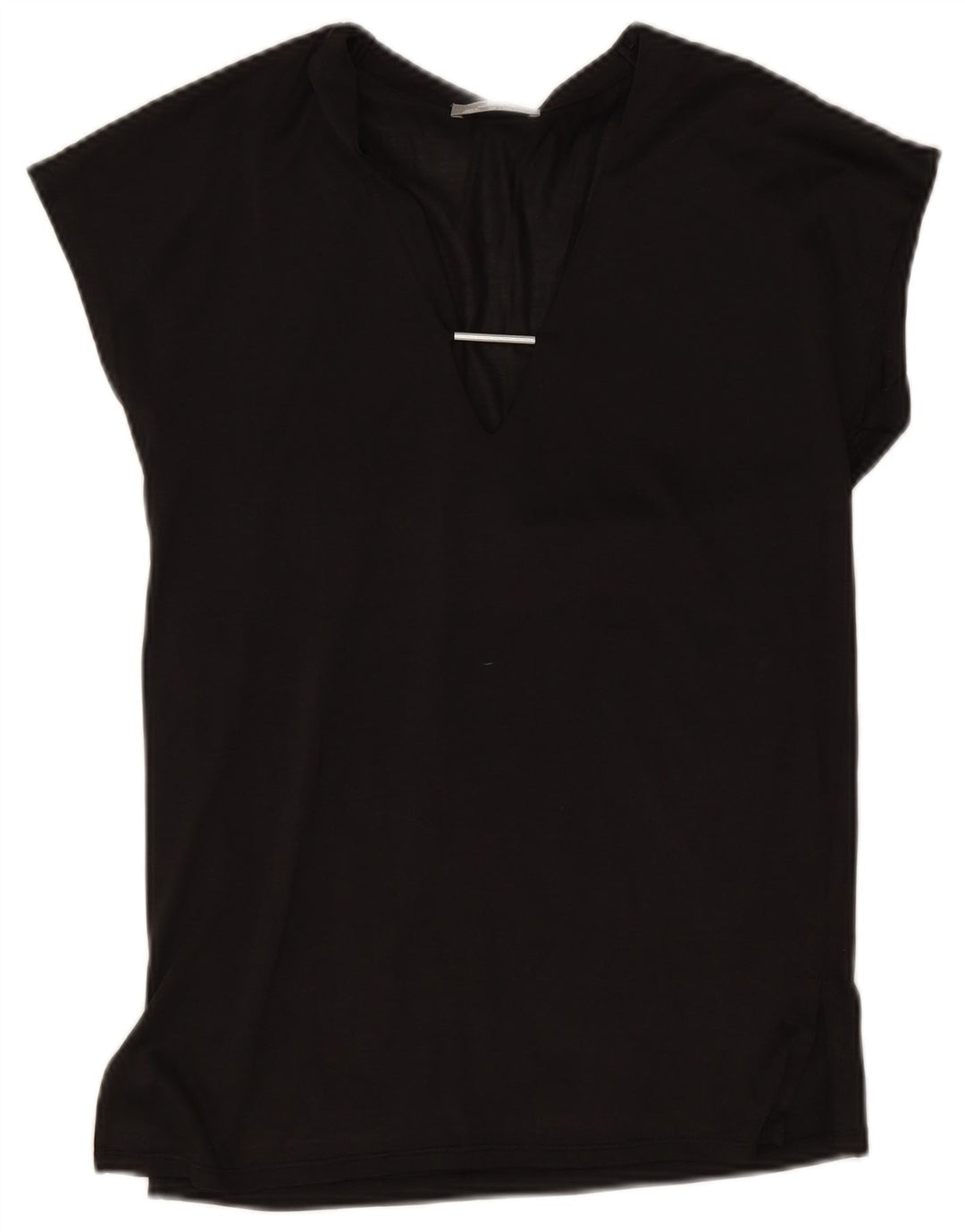 Blusa feminina Zara UK 10 pequena preta