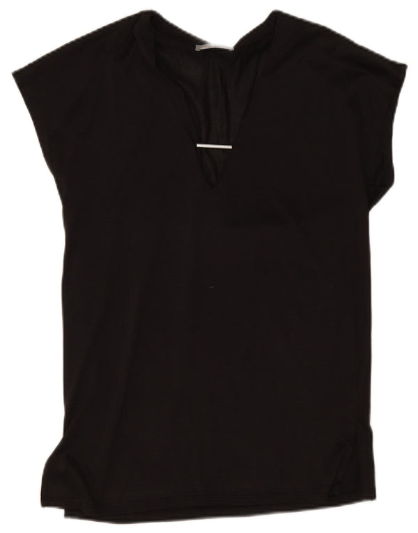 Blusa feminina Zara UK 10 pequena preta