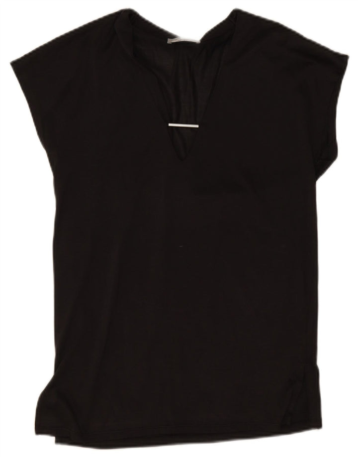 Blusa feminina Zara UK 10 pequena preta