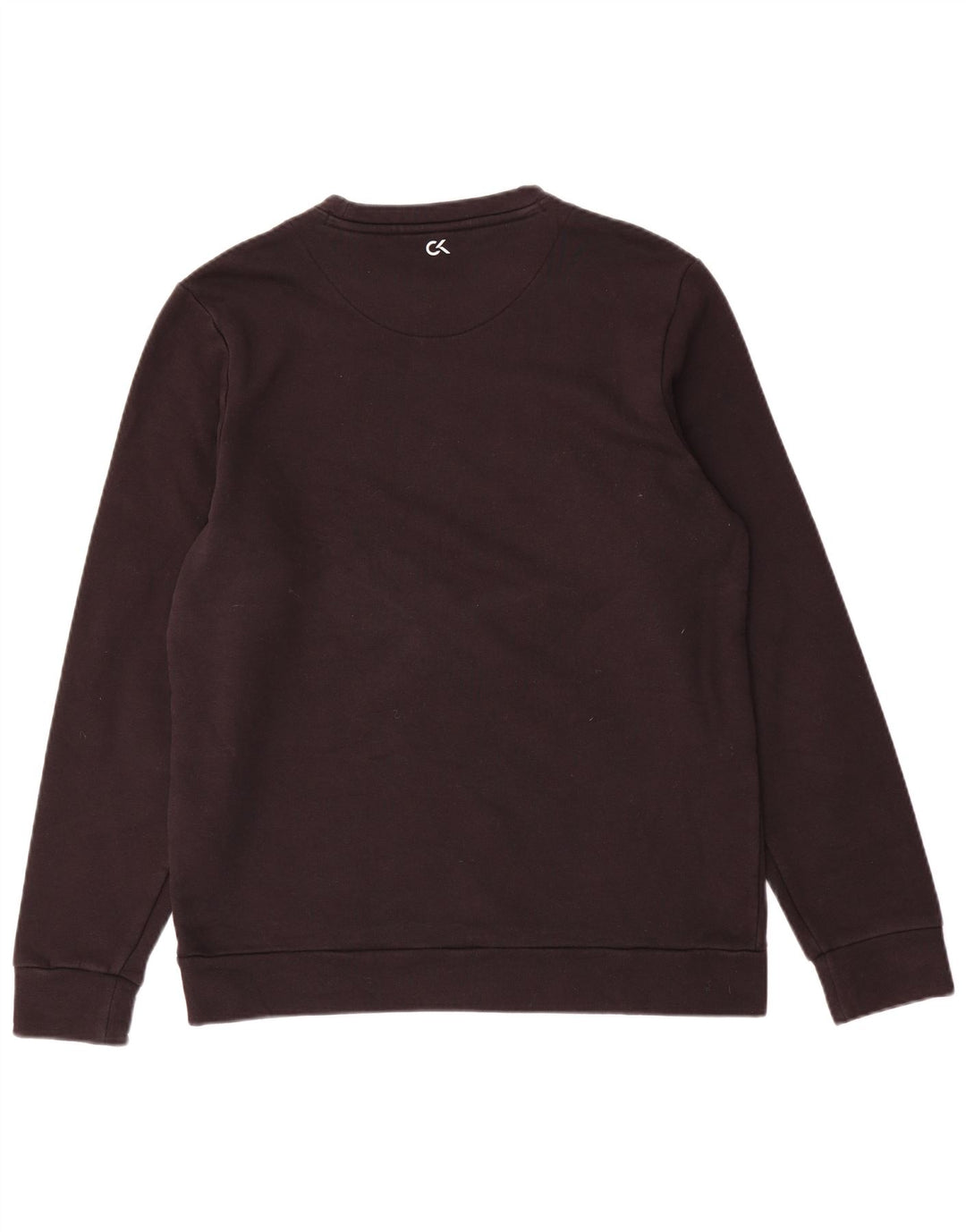 Jumper de moletom feminino CALVIN KLEIN Reino Unido 14 marrom médio
