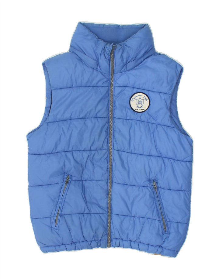 MASSIMO DUTTI Boys Padded Gilet 7-8 Years Blue Nylon | Vintage Massimo Dutti | Thrift | Second-Hand Massimo Dutti | Used Clothing | Messina Hembry 