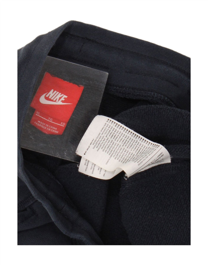 Calça de treino masculina NIKE Joggers XL azul marinho algodão