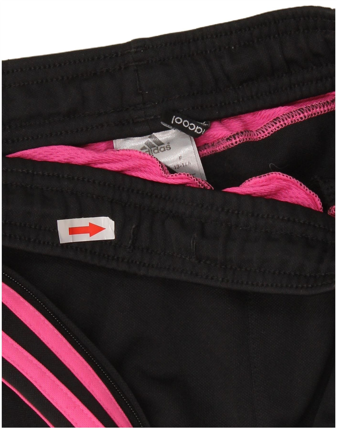 Calças de treino ADIDAS Meninas Climacool 13-14 Anos Preto Poliéster