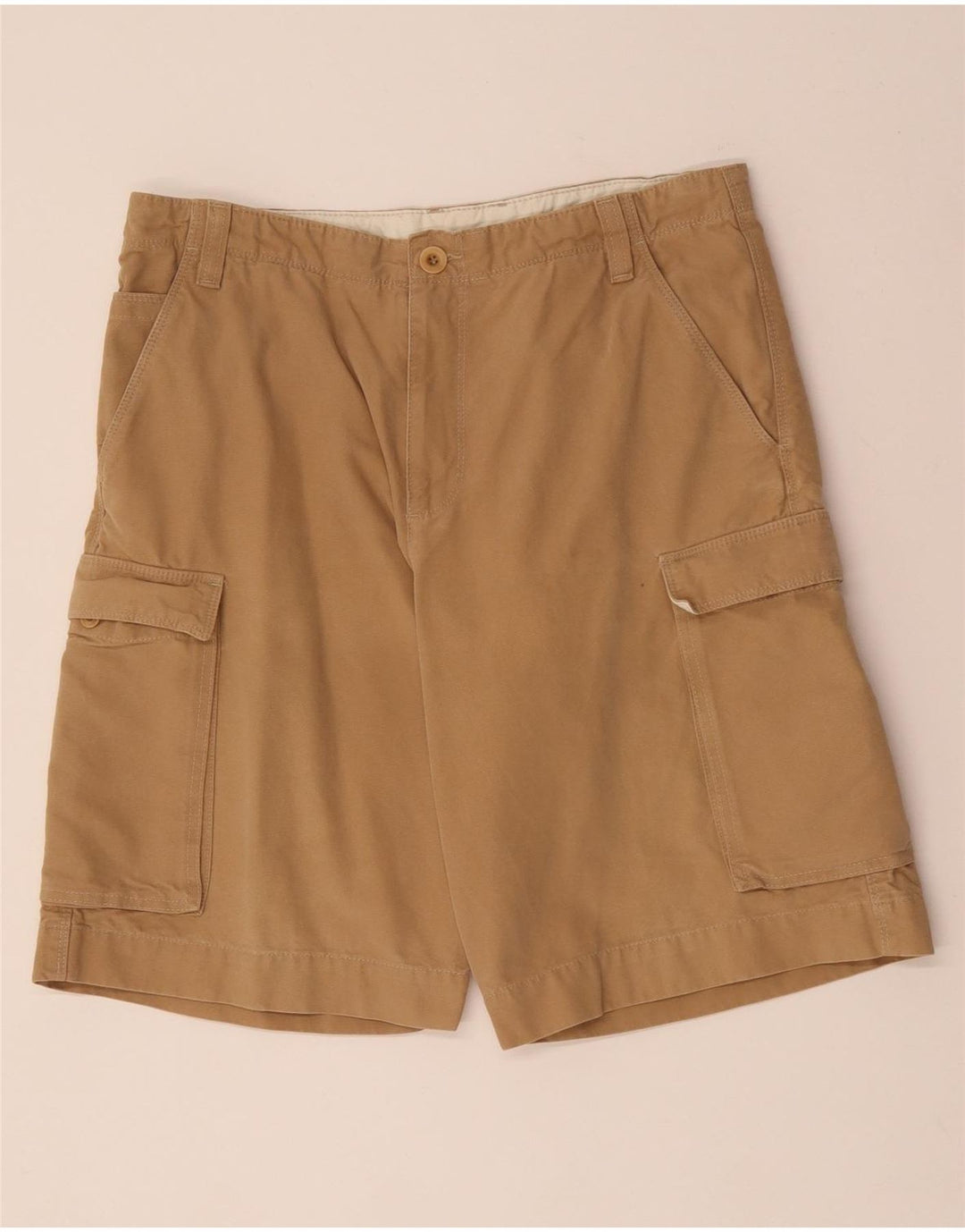 Shorts cargo masculino TIMBERLAND W32 algodão bege médio
