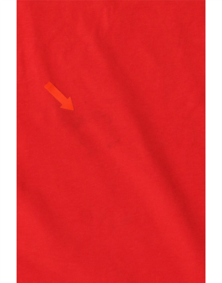 Camiseta gráfica La Martina Boys 9-10 anos vermelho