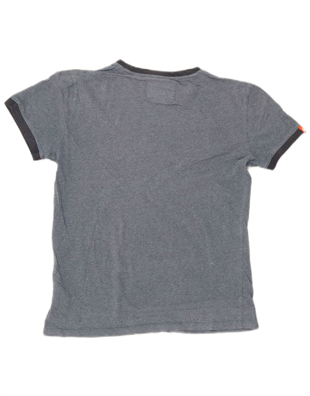 Camiseta masculina Superdry Top pequeno algodão azul marinho
