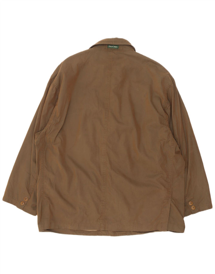 Jaqueta utilitária masculina Henry Cottons IT 54 2XL cáqui