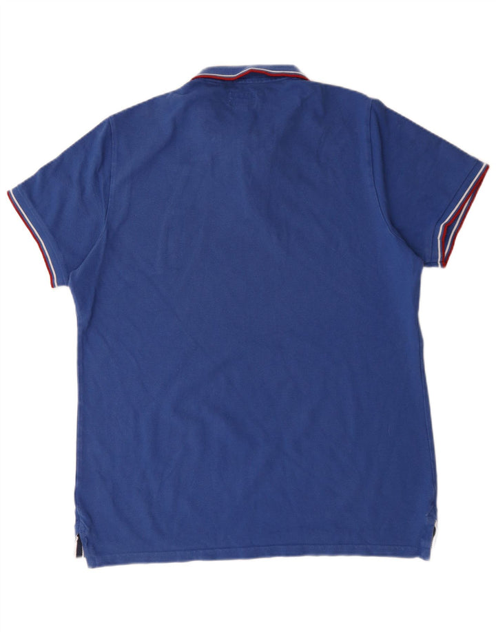 Camisa polo masculina Superdry 2XL algodão azul