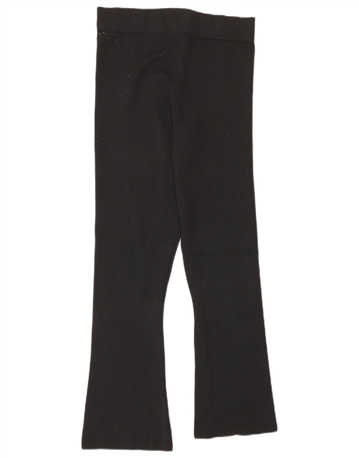 Leggings femininos Zara UK 12 médio preto poliamida