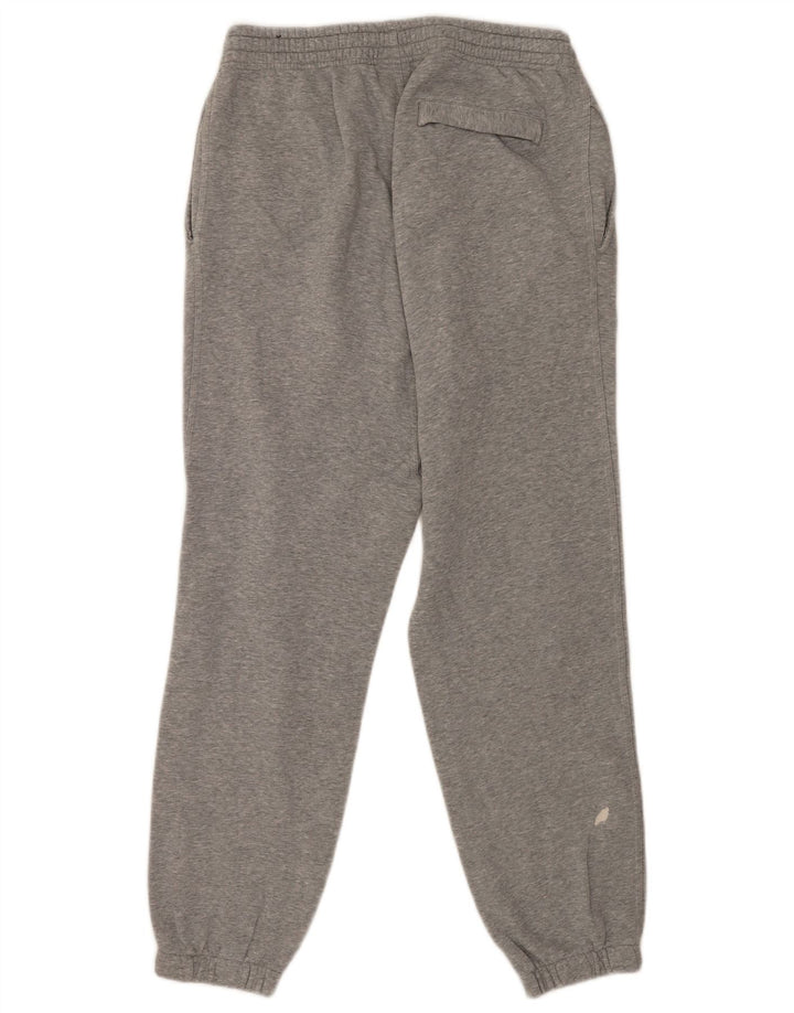 Calça de treino masculina Nike joggers cinza médio algodão manchado