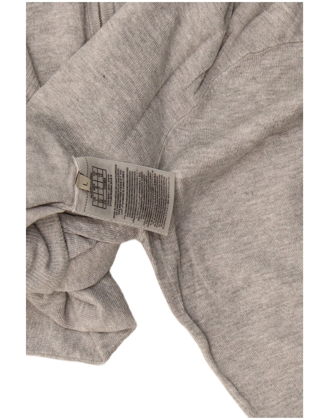 Suéter cardigã feminino Guess UK 12 viscose cinza médio