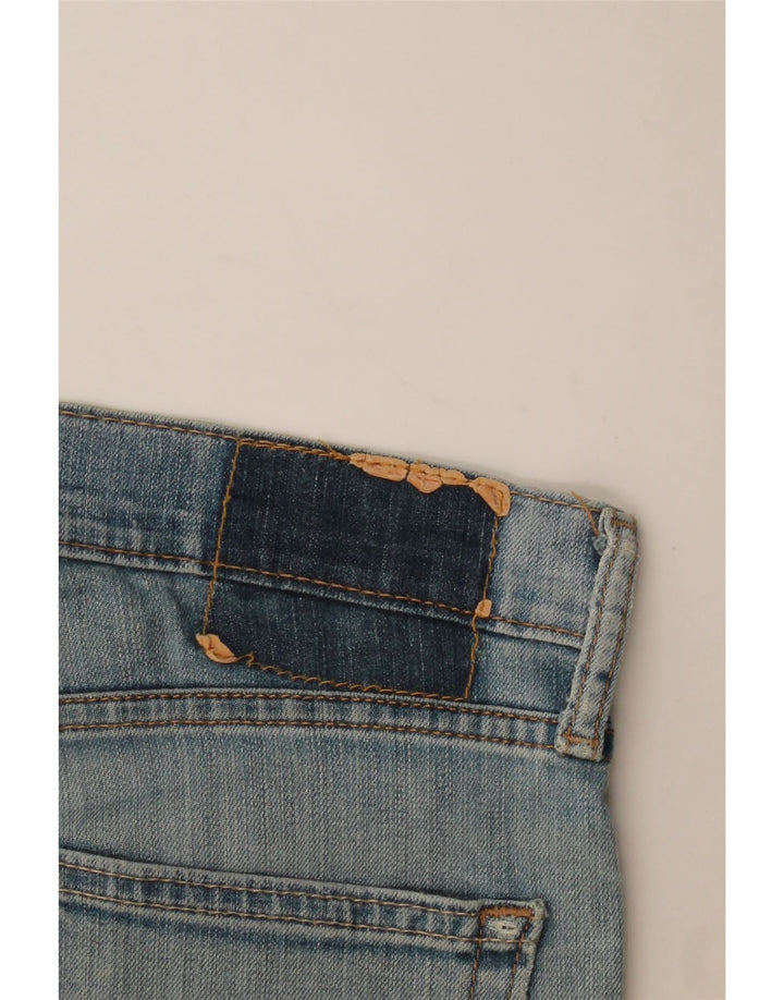 LEVI'S Jeans femininos desgastados slim W30 L32 algodão azul