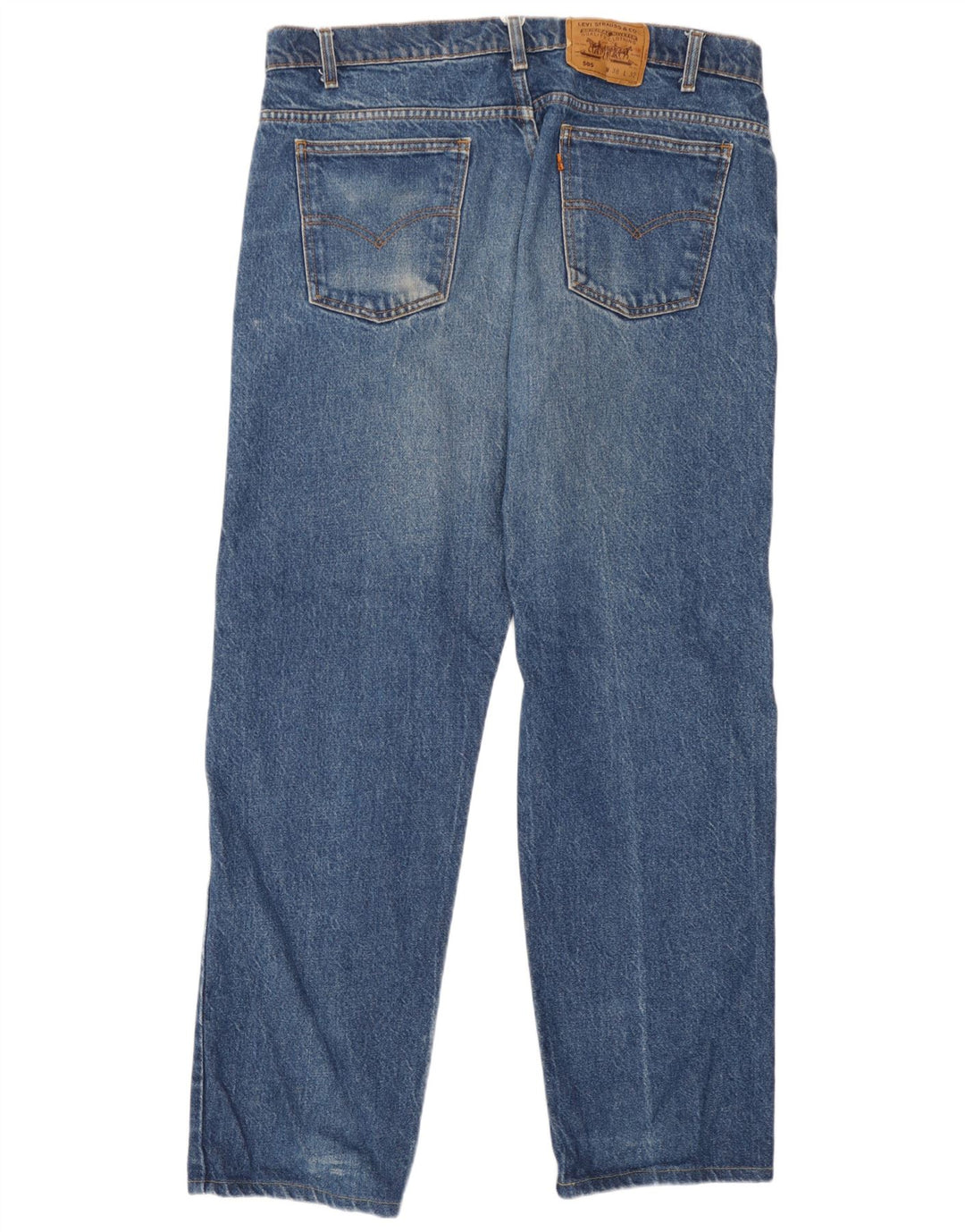 Jeans Levis 505 Straight Masculino W38 L30 Azul