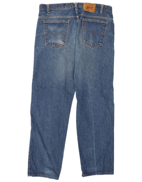Jeans Levis 505 Straight Masculino W38 L30 Azul