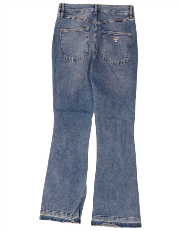 Guess Jeans Bootcut Feminino W30 L30 Azul Algodão