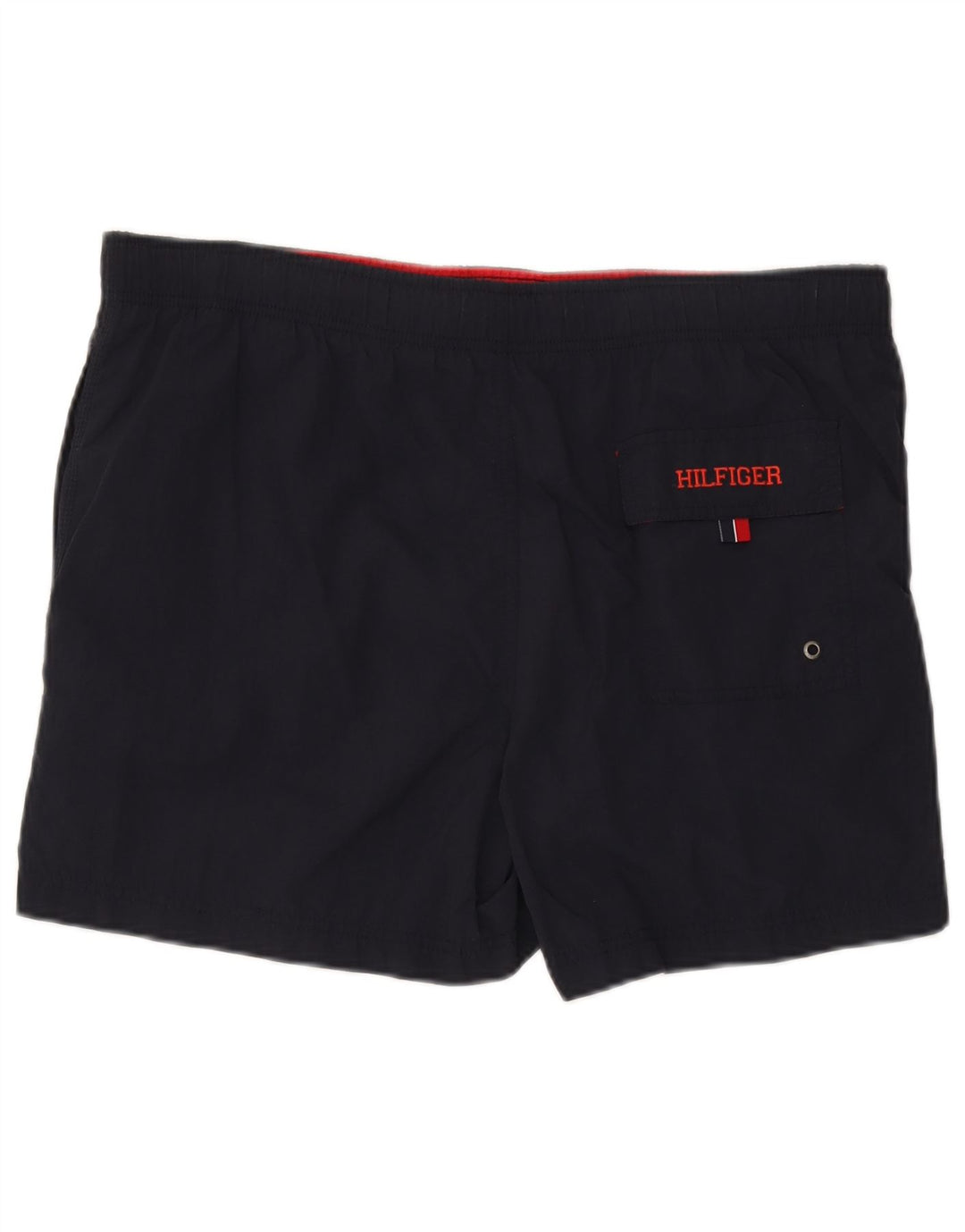 Shorts de natação masculino Tommy Hilfiger médio azul marinho nylon