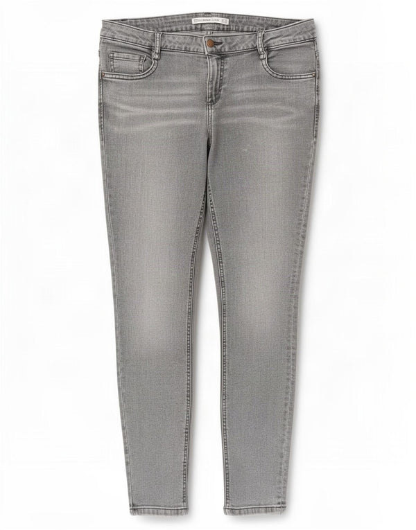 Zara Mulher Trafaluc Skinny Jeans EU 40 Médio W30 L28 Cinza