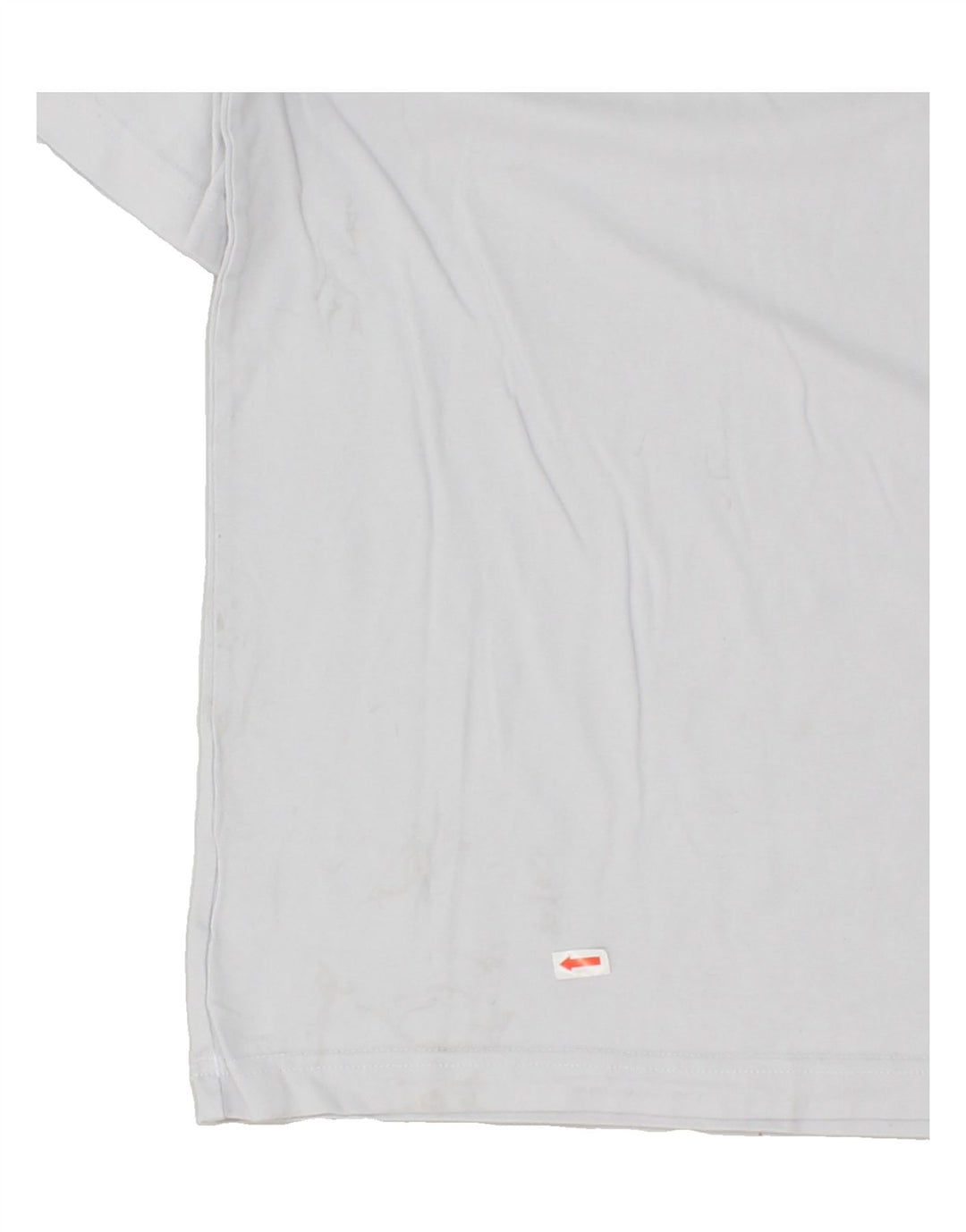 ADIDAS Mens Graphic T-Shirt Top XS Off White Cotton Vintage Adidas and Second-Hand Adidas from Messina Hembry 