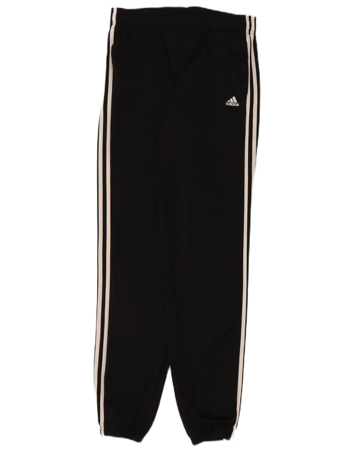 Adidas meninos calças de treino joggers 15-16 anos preto poliéster