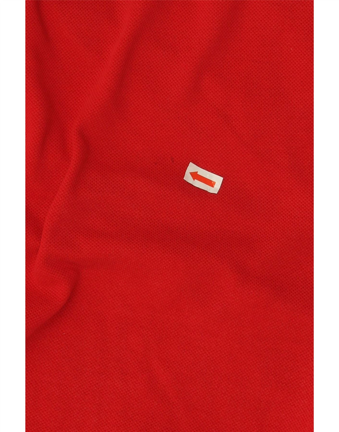 Camisa polo masculina Lacoste tamanho 5 grande algodão vermelho