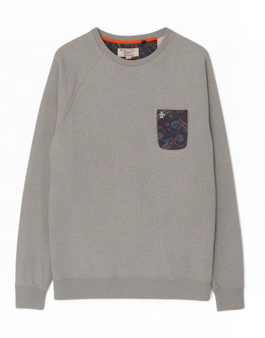 Moletom masculino Penguin Jumper XL cinza
