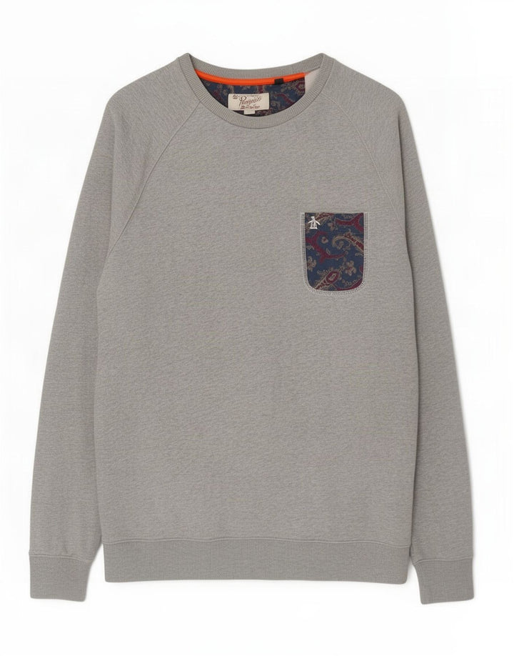 Moletom masculino Penguin Jumper XL cinza