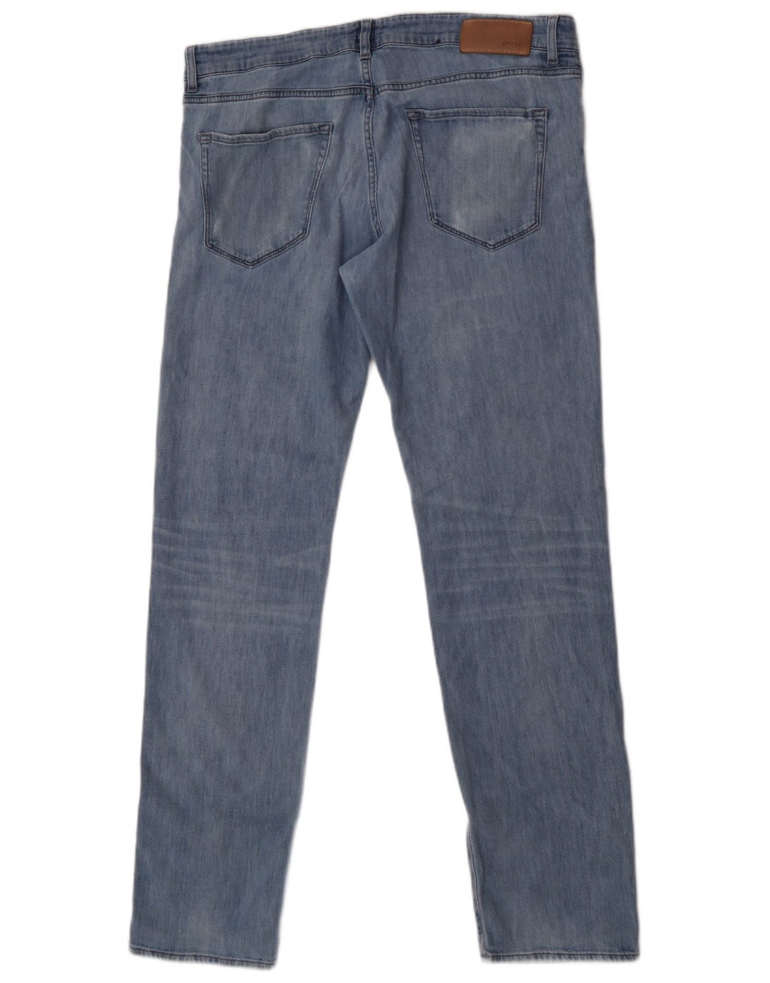 Hugo Boss Masculino Slim Jeans W34 L34 Azul Algodão