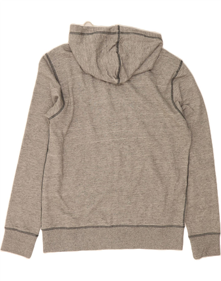 JACK & JONES Mens Zip Hoodie Sweater XL Grey Cotton Vintage Jack & Jones and Second-Hand Jack & Jones from Messina Hembry 
